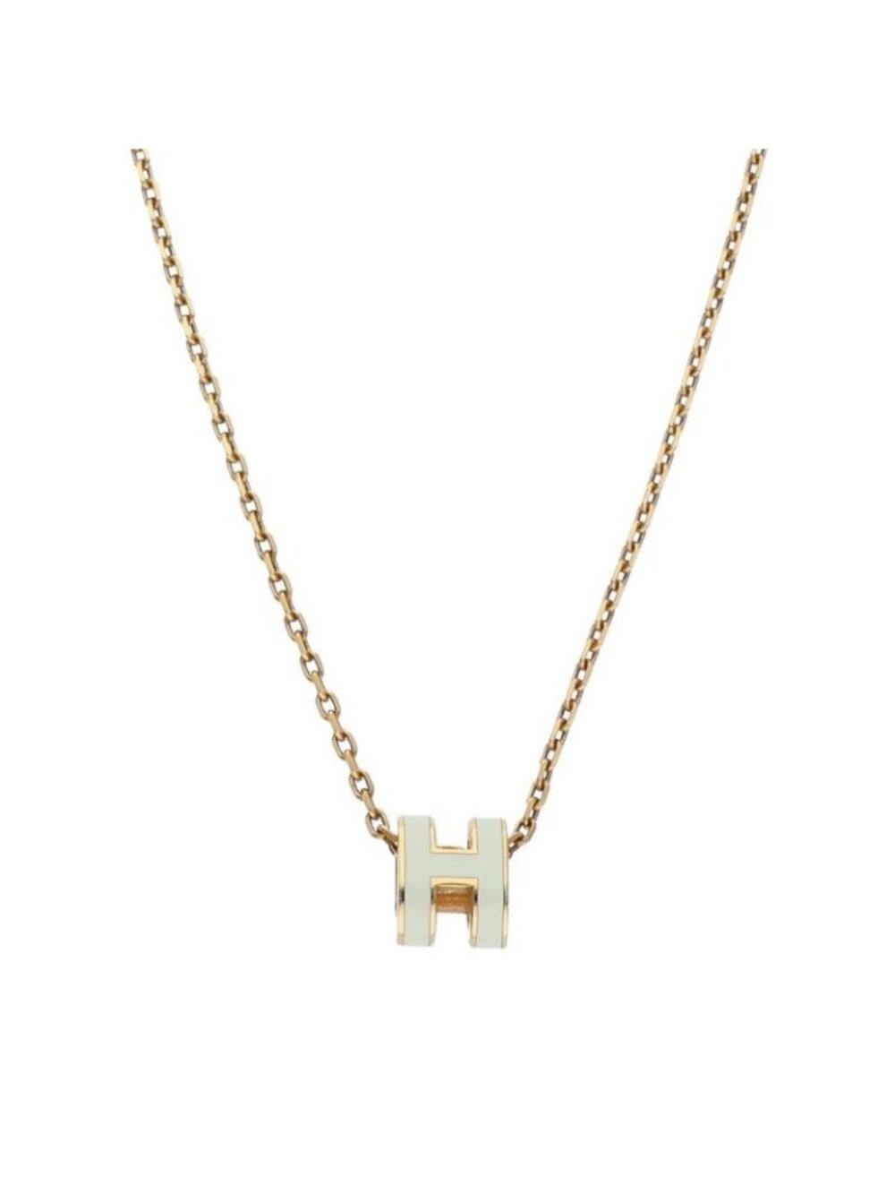 Hermes Pop H Logo Necklace